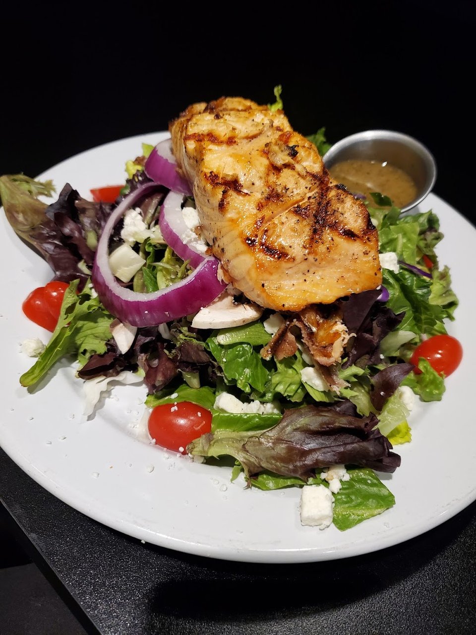 Grilled Salmon Salad