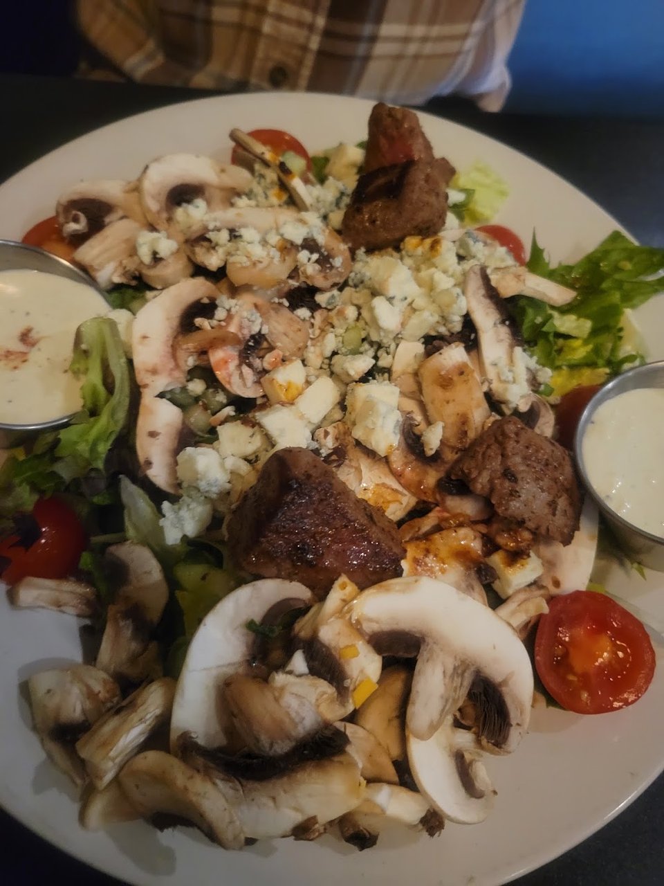 Black and Blue Steak Salad