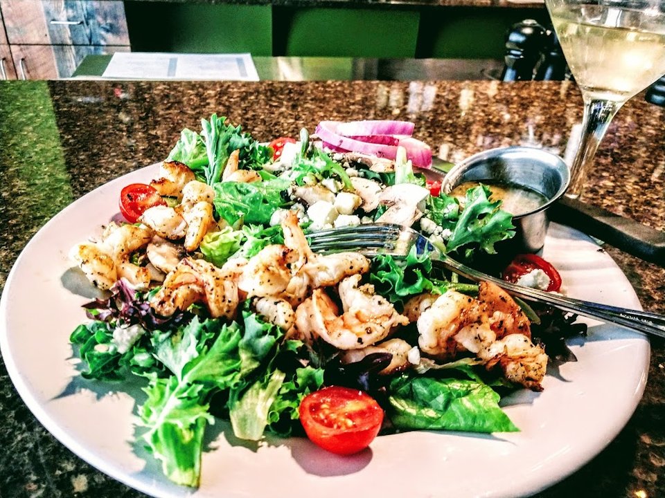 Herb Grilled Shrimp Salad